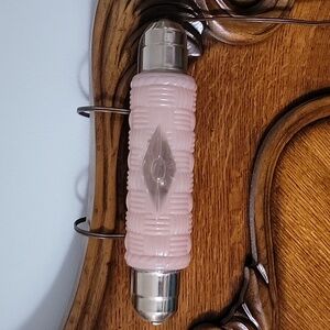 Vintage Head Board Sconce Light with Frosted Glass Pink Works!